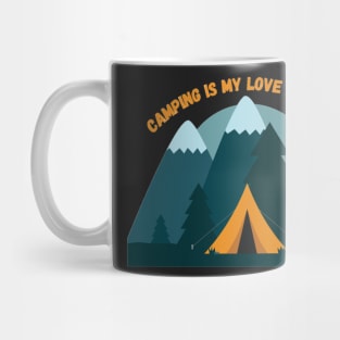 Camping is my Love Language Mug